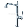 Tembaga deck mount satu-menangani faucet dapur set